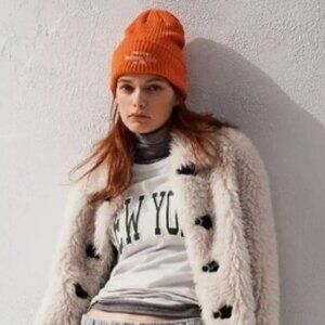 Brand New New Anthropologie DAILY PRACTICE SPORT CLUB RIBBED BEANIE